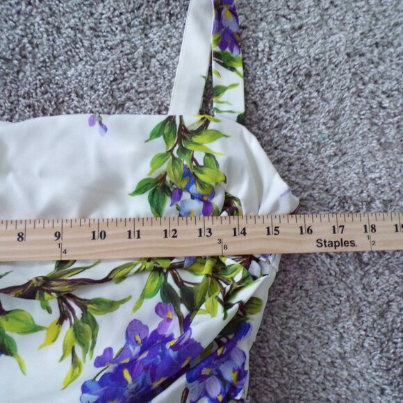 NWOT Dolce & Gabanna y2k Pastel floral SILK mini dress M - Picture 7 of 13